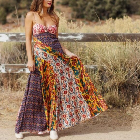 Free People Dresses & Skirts - NEW FREE PEOPLE HOLIDAY HERO MAXI DRESS